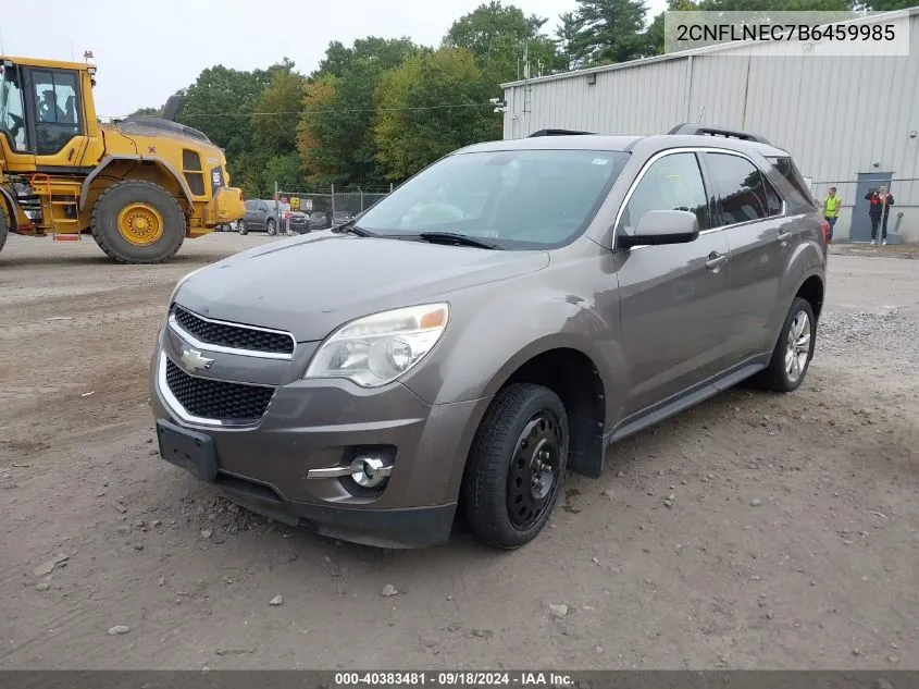 2011 Chevrolet Equinox 2Lt VIN: 2CNFLNEC7B6459985 Lot: 40383481