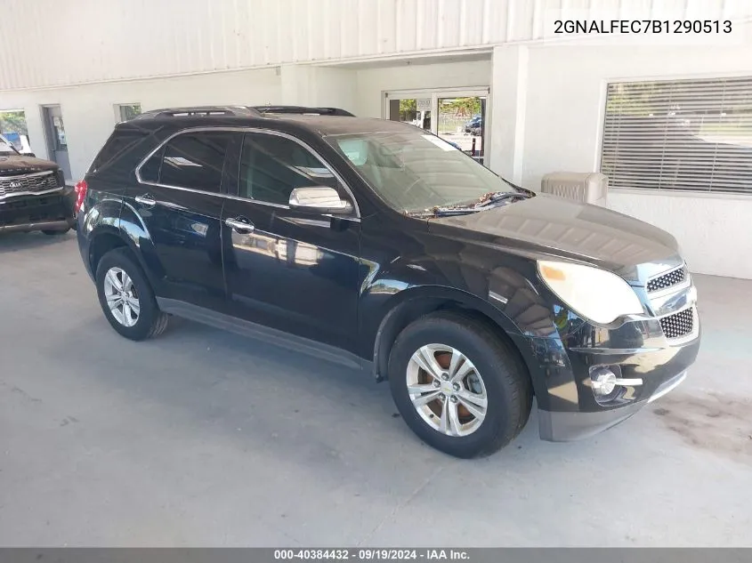 2011 Chevrolet Equinox Ltz VIN: 2GNALFEC7B1290513 Lot: 40384432