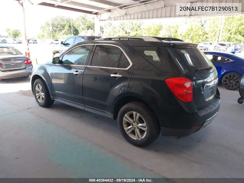 2011 Chevrolet Equinox Ltz VIN: 2GNALFEC7B1290513 Lot: 40384432