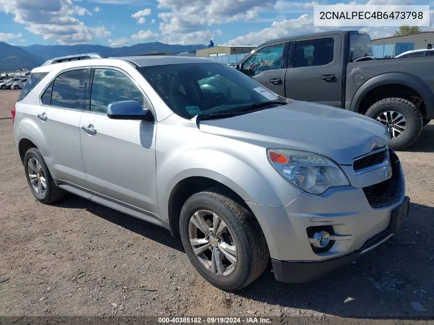 2011 Chevrolet Equinox 2Lt VIN: 2CNALPEC4B6473798 Lot: 40385182