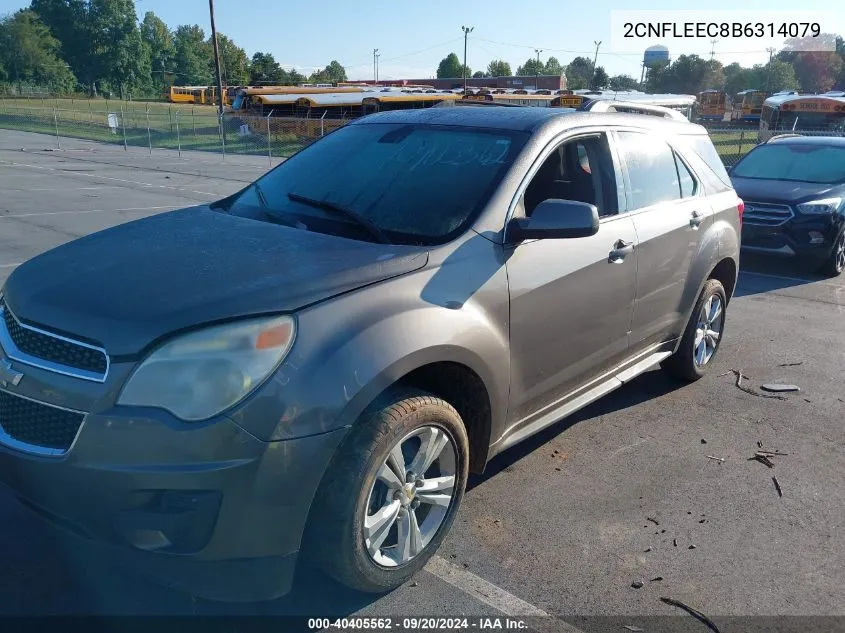 2CNFLEEC8B6314079 2011 Chevrolet Equinox 1Lt