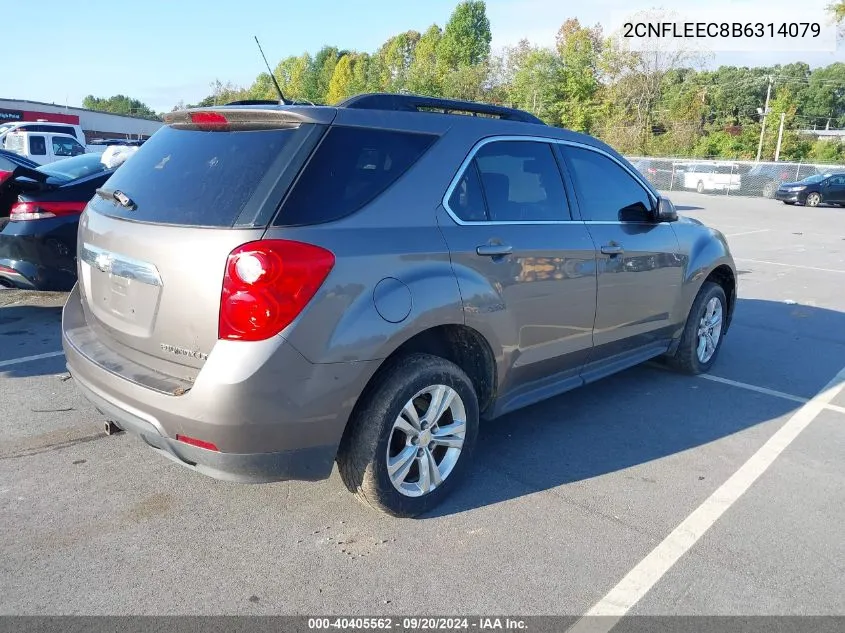 2011 Chevrolet Equinox 1Lt VIN: 2CNFLEEC8B6314079 Lot: 40405562