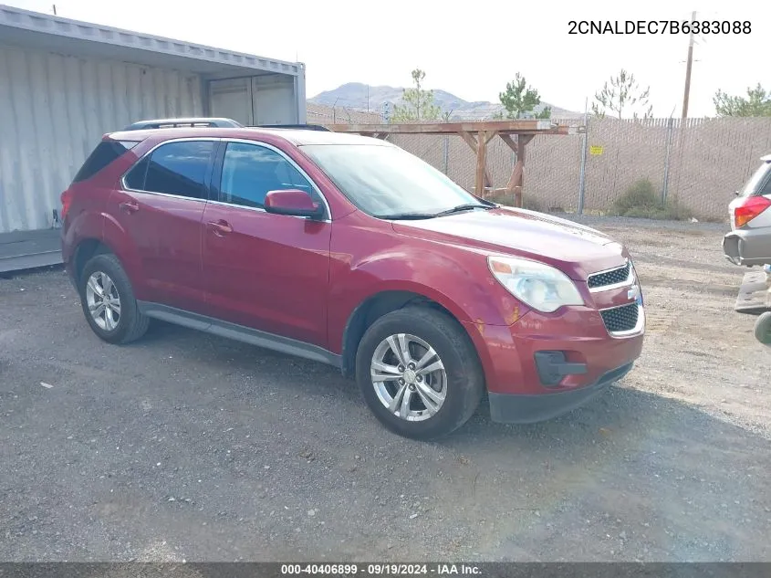 2011 Chevrolet Equinox 1Lt VIN: 2CNALDEC7B6383088 Lot: 40406899