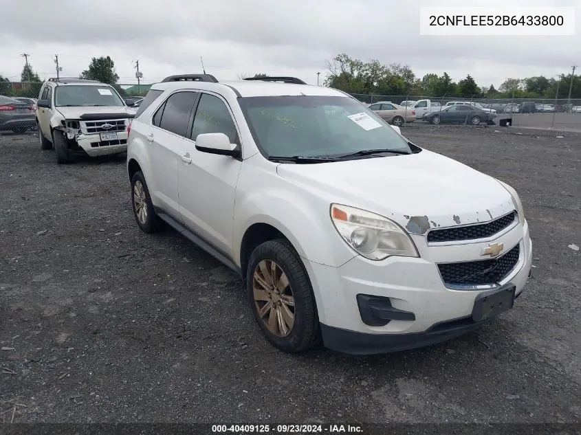 2CNFLEE52B6433800 2011 Chevrolet Equinox 1Lt