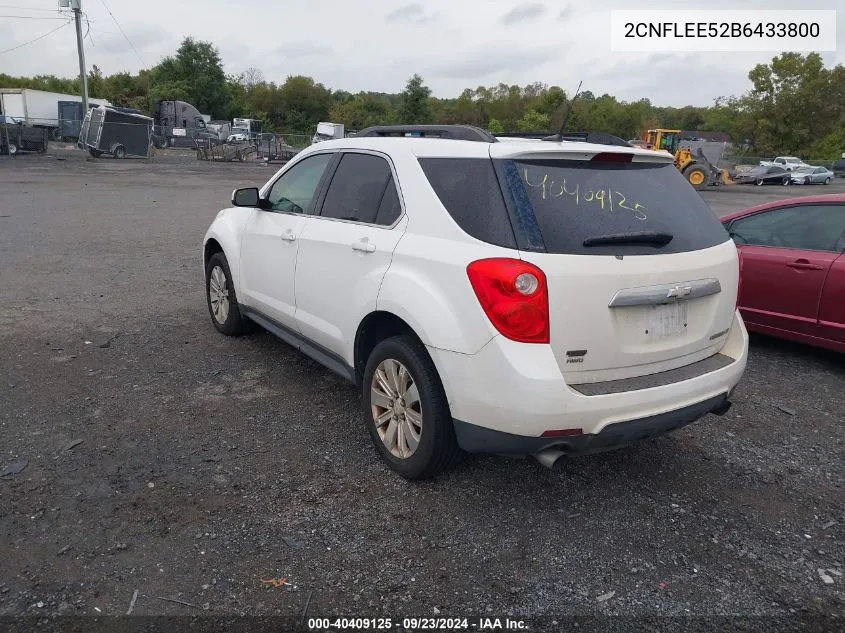 2CNFLEE52B6433800 2011 Chevrolet Equinox 1Lt