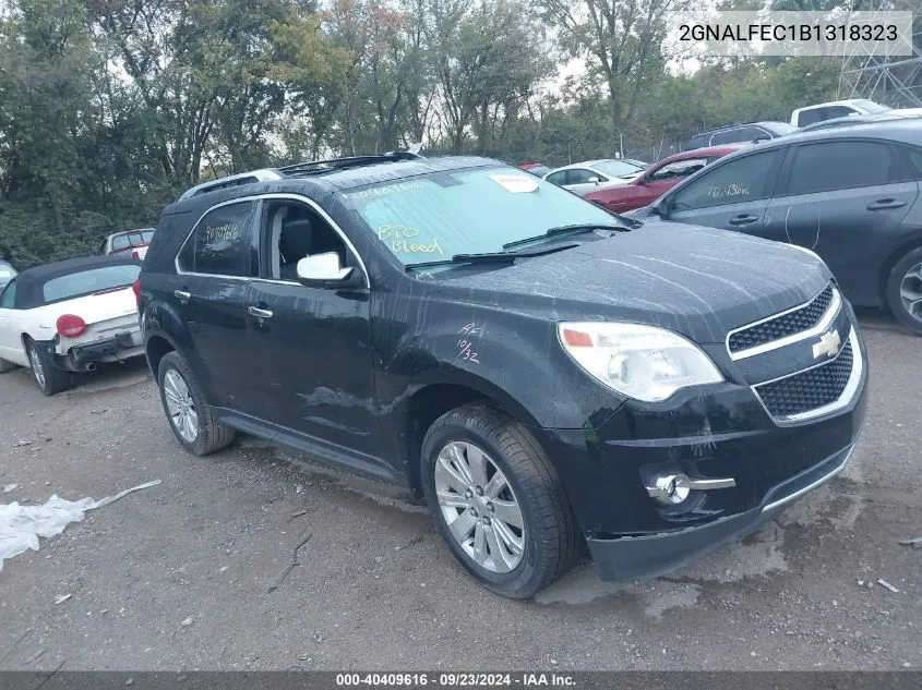 2GNALFEC1B1318323 2011 Chevrolet Equinox Ltz