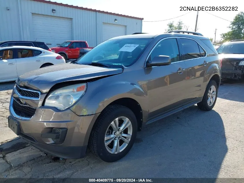 2011 Chevrolet Equinox 1Lt VIN: 2CNALDEC2B6352282 Lot: 40409775