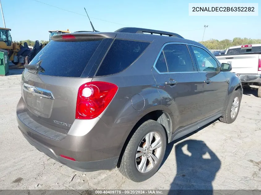 2011 Chevrolet Equinox 1Lt VIN: 2CNALDEC2B6352282 Lot: 40409775