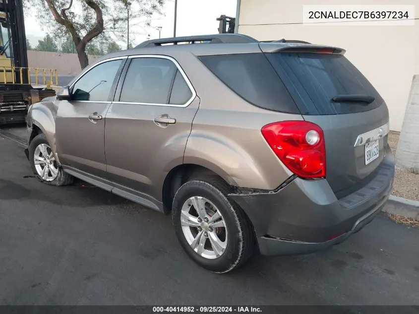 2011 Chevrolet Equinox 1Lt VIN: 2CNALDEC7B6397234 Lot: 40414952