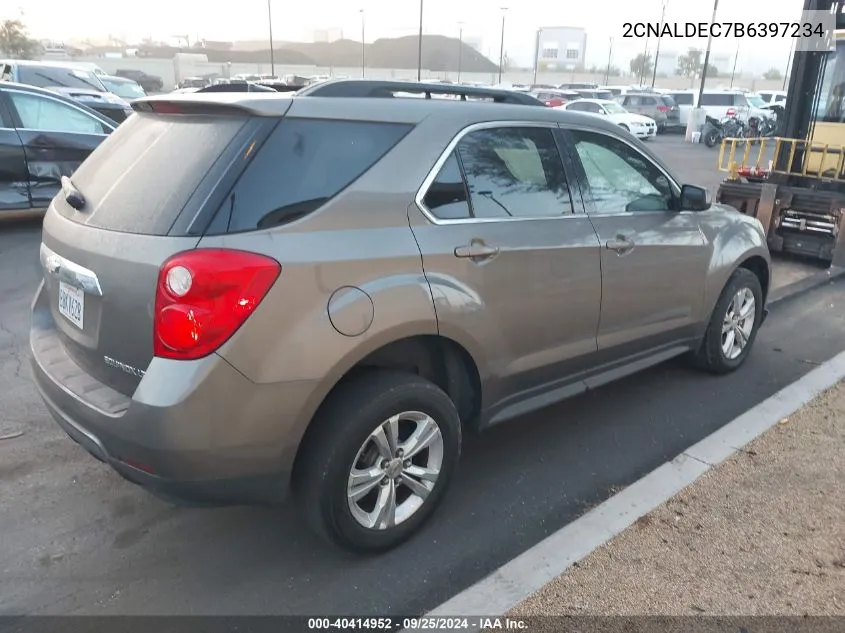 2011 Chevrolet Equinox 1Lt VIN: 2CNALDEC7B6397234 Lot: 40414952