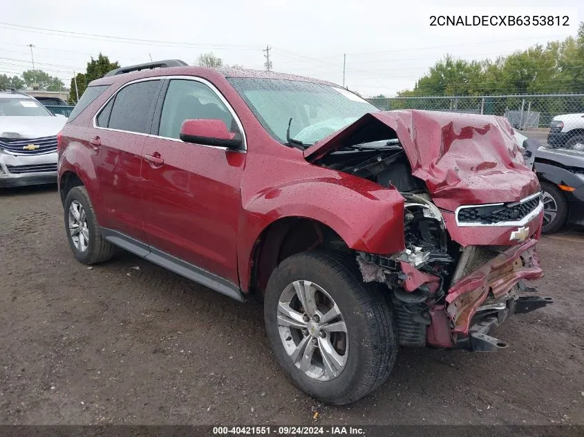 2CNALDECXB6353812 2011 Chevrolet Equinox Lt