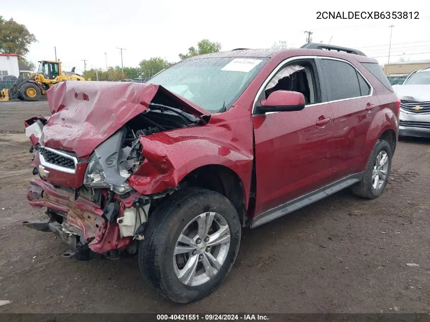 2CNALDECXB6353812 2011 Chevrolet Equinox Lt