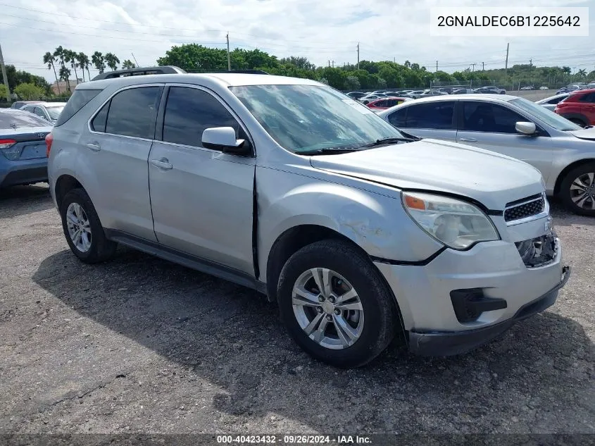 2GNALDEC6B1225642 2011 Chevrolet Equinox Lt