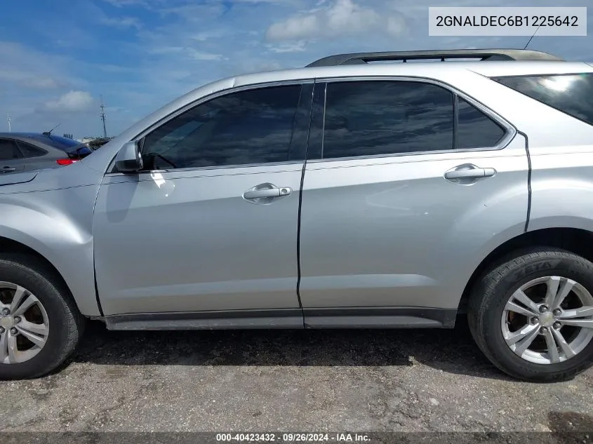 2011 Chevrolet Equinox Lt VIN: 2GNALDEC6B1225642 Lot: 40423432