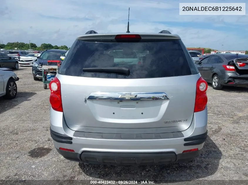 2GNALDEC6B1225642 2011 Chevrolet Equinox Lt