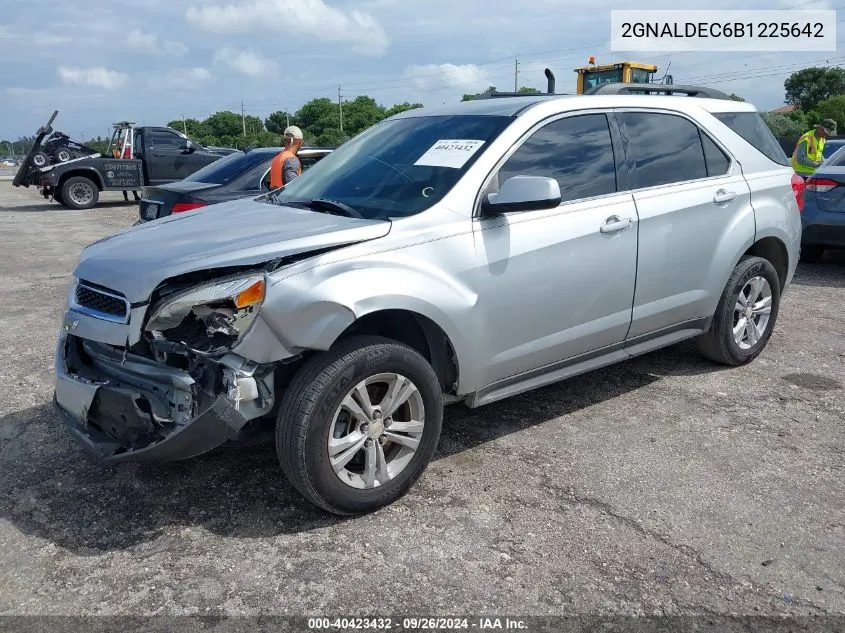 2GNALDEC6B1225642 2011 Chevrolet Equinox Lt