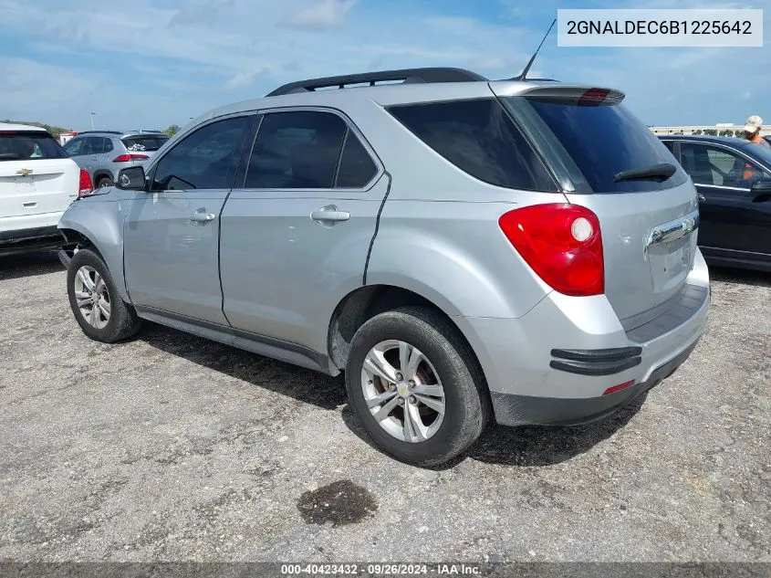 2011 Chevrolet Equinox Lt VIN: 2GNALDEC6B1225642 Lot: 40423432