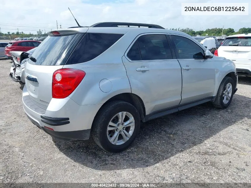 2GNALDEC6B1225642 2011 Chevrolet Equinox Lt