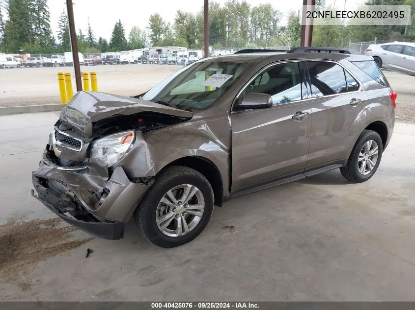 2011 Chevrolet Equinox 1Lt VIN: 2CNFLEECXB6202495 Lot: 40425076