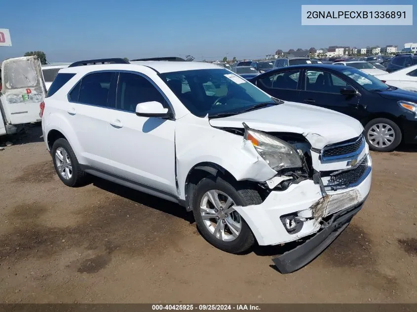 2011 Chevrolet Equinox 2Lt VIN: 2GNALPECXB1336891 Lot: 40425925