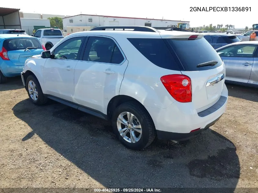 2GNALPECXB1336891 2011 Chevrolet Equinox 2Lt