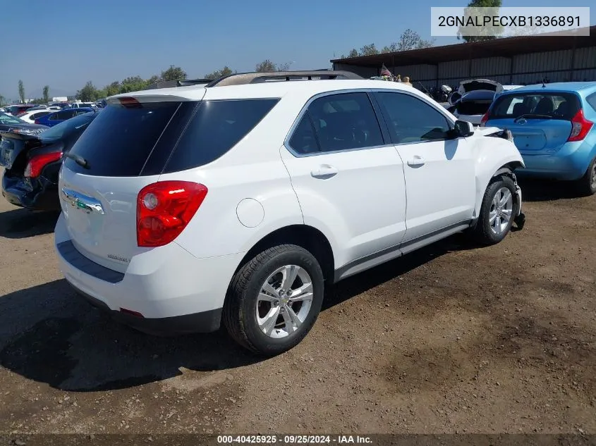 2GNALPECXB1336891 2011 Chevrolet Equinox 2Lt