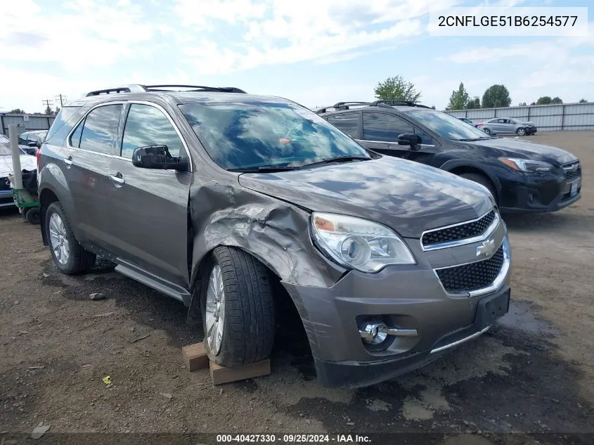 2011 Chevrolet Equinox Ltz VIN: 2CNFLGE51B6254577 Lot: 40427330