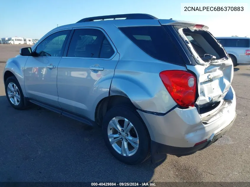 2CNALPEC6B6370883 2011 Chevrolet Equinox 2Lt