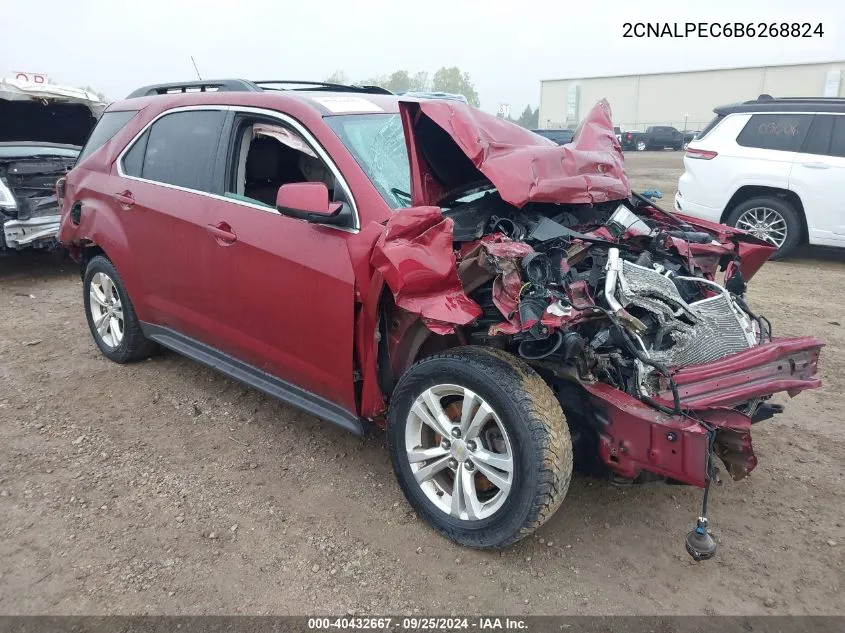 2CNALPEC6B6268824 2011 Chevrolet Equinox 2Lt