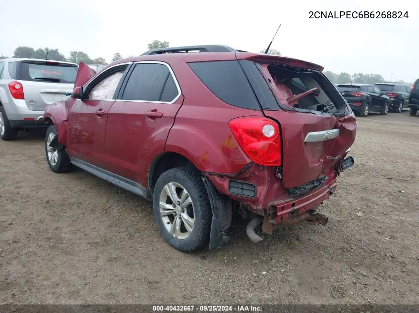 2CNALPEC6B6268824 2011 Chevrolet Equinox 2Lt