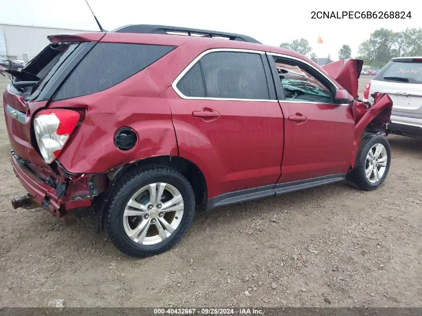 2CNALPEC6B6268824 2011 Chevrolet Equinox 2Lt