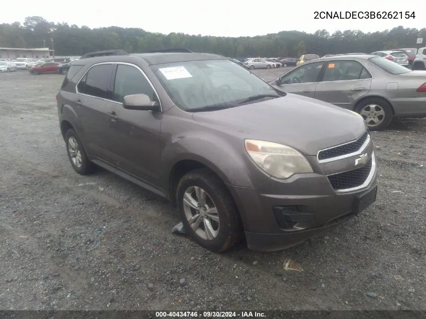 2CNALDEC3B6262154 2011 Chevrolet Equinox 1Lt