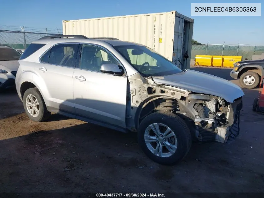 2CNFLEEC4B6305363 2011 Chevrolet Equinox 1Lt