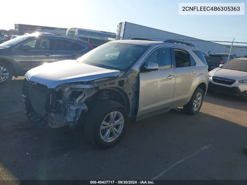 2011 Chevrolet Equinox 1Lt VIN: 2CNFLEEC4B6305363 Lot: 40437717