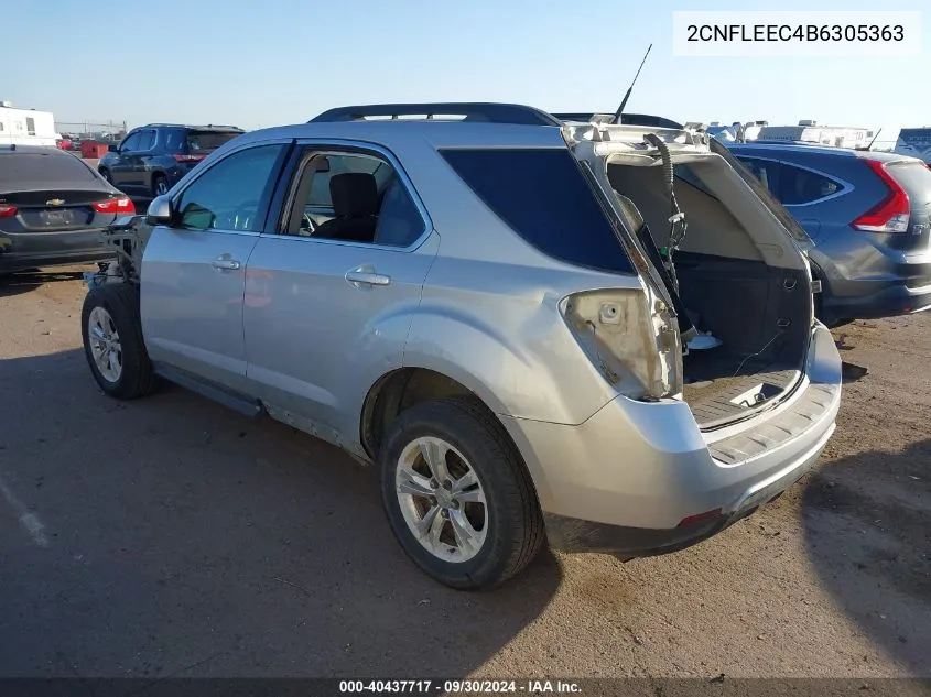 2011 Chevrolet Equinox 1Lt VIN: 2CNFLEEC4B6305363 Lot: 40437717