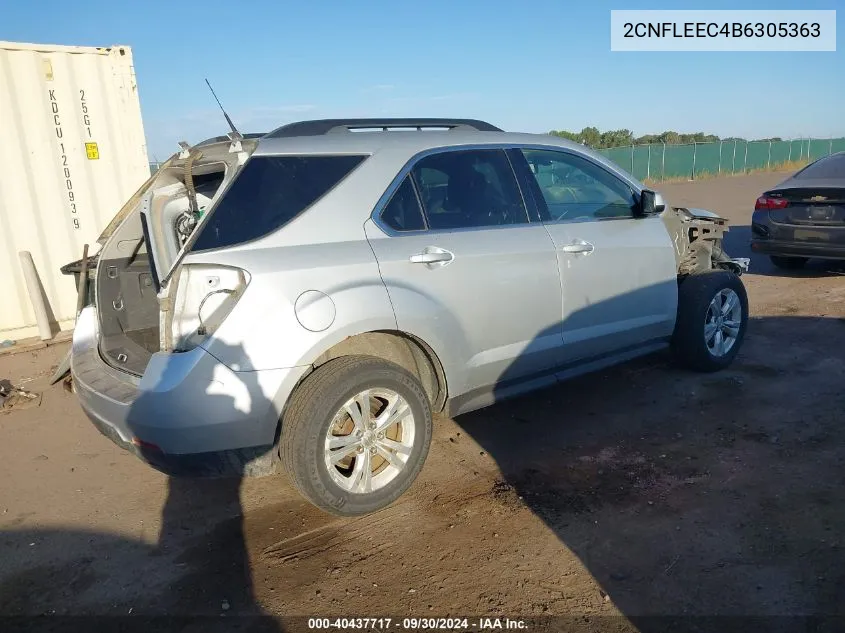 2011 Chevrolet Equinox 1Lt VIN: 2CNFLEEC4B6305363 Lot: 40437717