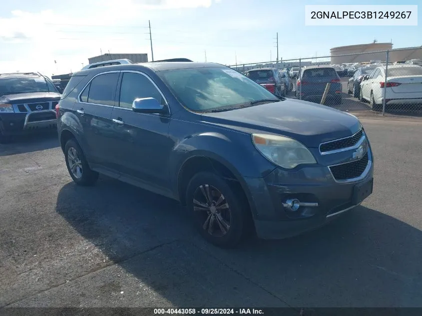 2GNALPEC3B1249267 2011 Chevrolet Equinox 2Lt