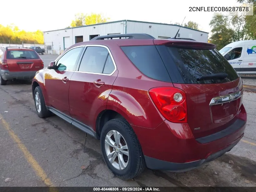 2CNFLEEC0B6287878 2011 Chevrolet Equinox 1Lt