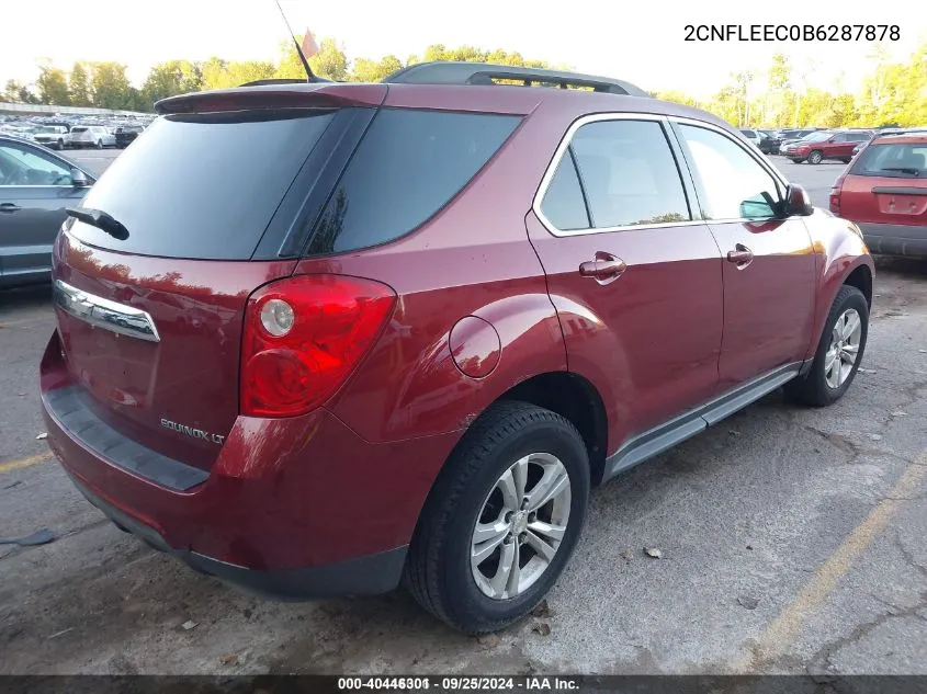 2CNFLEEC0B6287878 2011 Chevrolet Equinox 1Lt