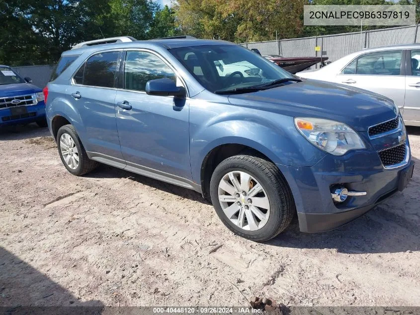 2CNALPEC9B6357819 2011 Chevrolet Equinox 2Lt