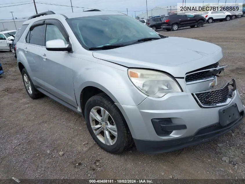 2011 Chevrolet Equinox 1Lt VIN: 2GNALDEC7B1268869 Lot: 40458181