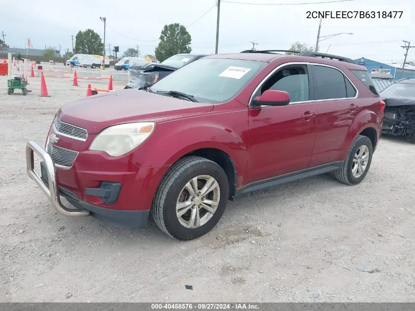 2CNFLEEC7B6318477 2011 Chevrolet Equinox 1Lt