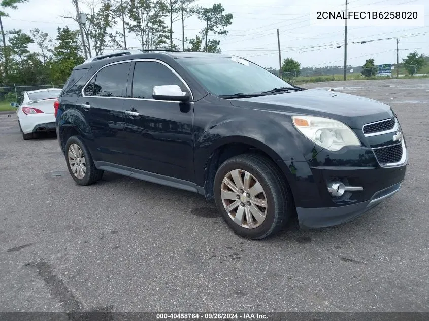 2CNALFEC1B6258020 2011 Chevrolet Equinox Ltz