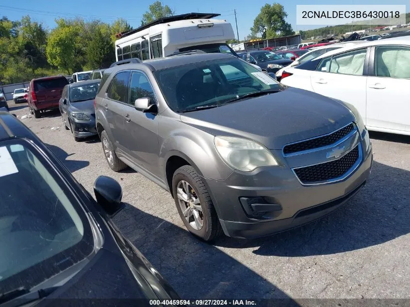 2CNALDEC3B6430018 2011 Chevrolet Equinox 1Lt