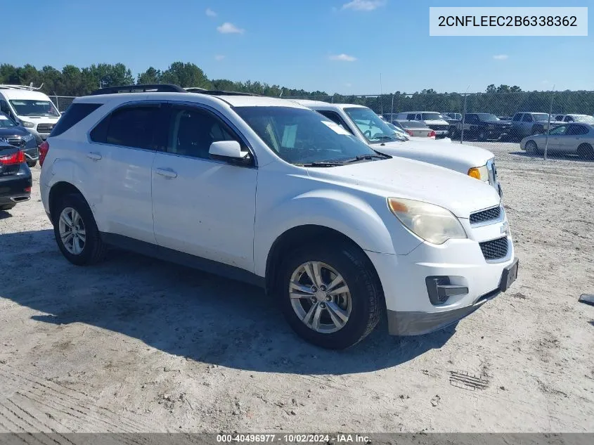 2011 Chevrolet Equinox 1Lt VIN: 2CNFLEEC2B6338362 Lot: 40496977