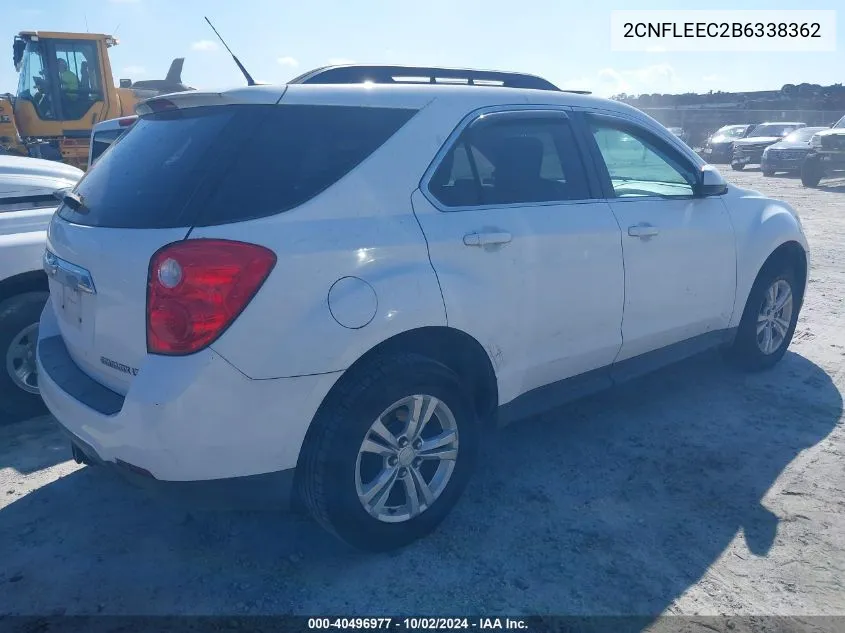 2011 Chevrolet Equinox 1Lt VIN: 2CNFLEEC2B6338362 Lot: 40496977