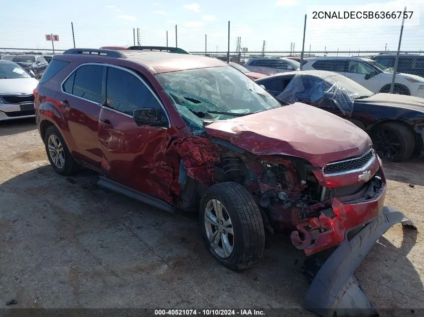 2011 Chevrolet Equinox 1Lt VIN: 2CNALDEC5B6366757 Lot: 40521074