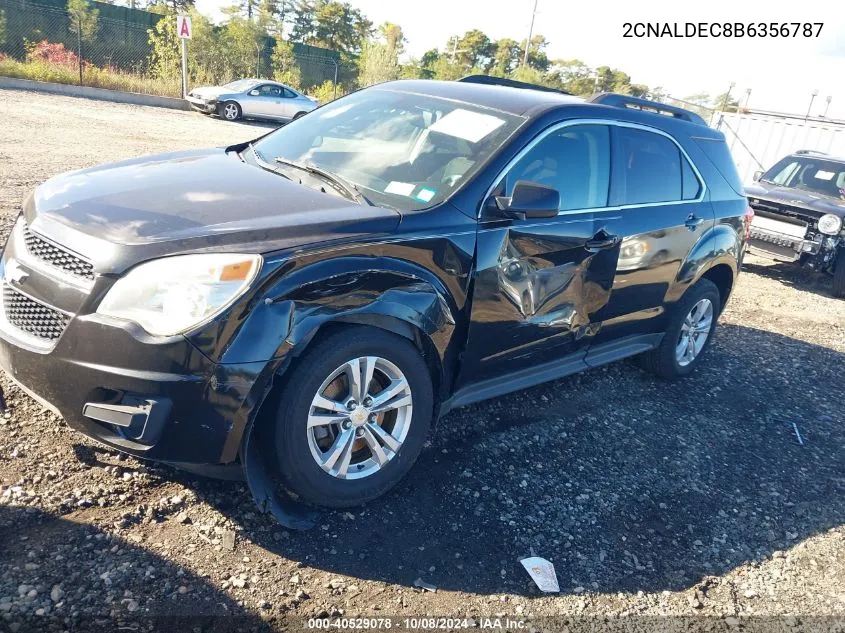 2011 Chevrolet Equinox 1Lt VIN: 2CNALDEC8B6356787 Lot: 40529078