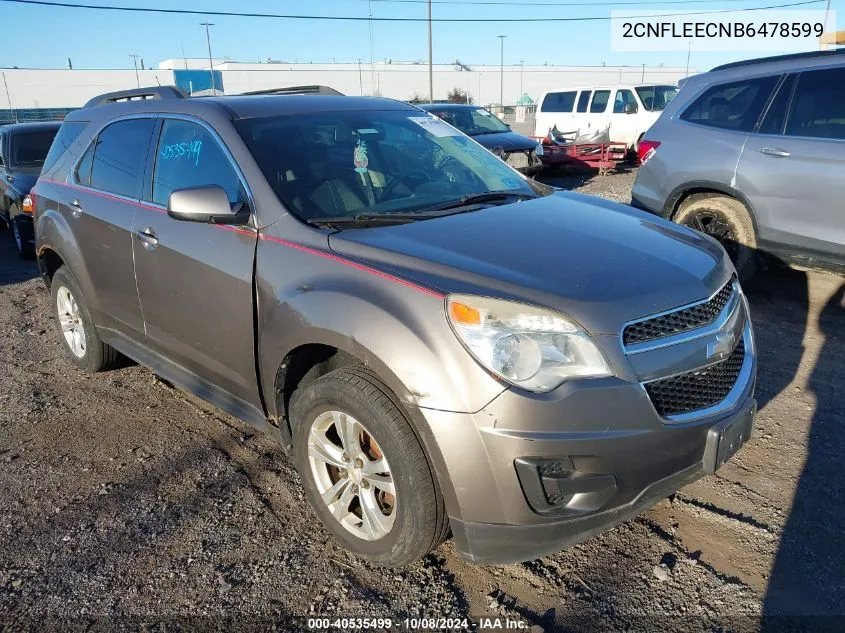 2CNFLEECNB6478599 2011 Chevrolet Equinox Lt