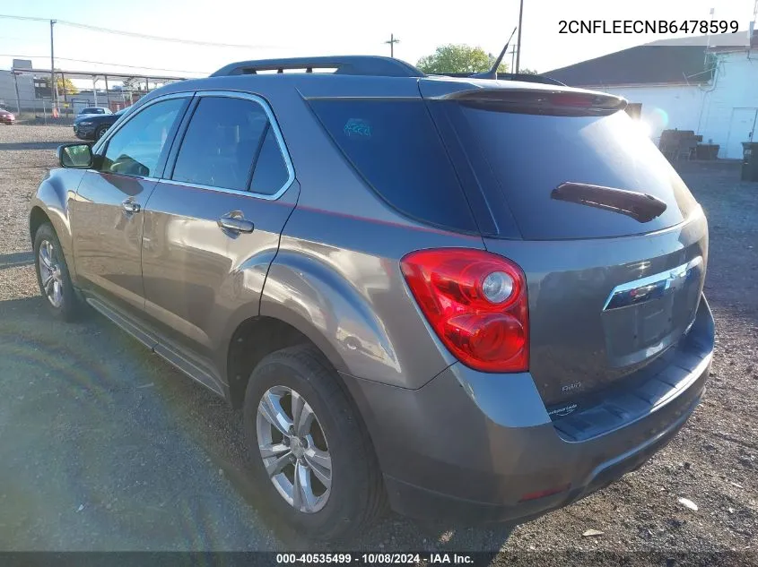 2CNFLEECNB6478599 2011 Chevrolet Equinox Lt